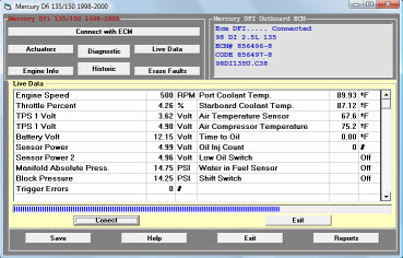mercury live data